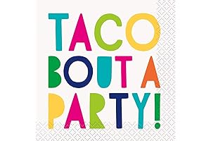 Add A Vibrant Fiesta Flare To Taco Night With Our Multicolor 'Taco...