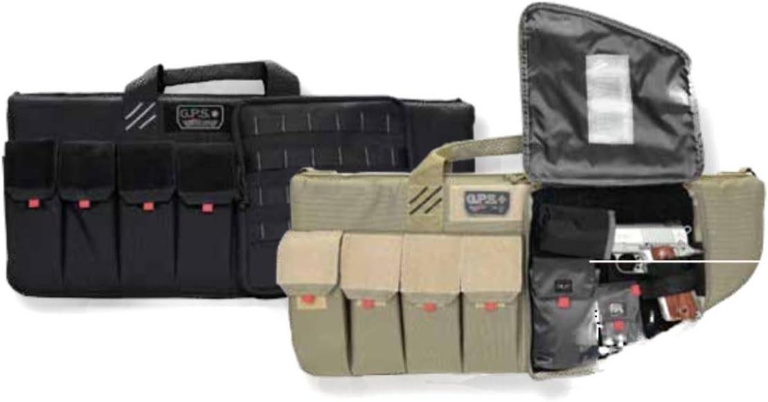 G. Outdoor Products GPS GPS-T30ART 30" Tactical AR Case with External Handgun Case in Tan, One Size
