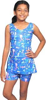 Aqua Holic Girls Swimming Costume | Swim Suit | Swimwear | Swimming Dress | Swimming Frock Price In India
