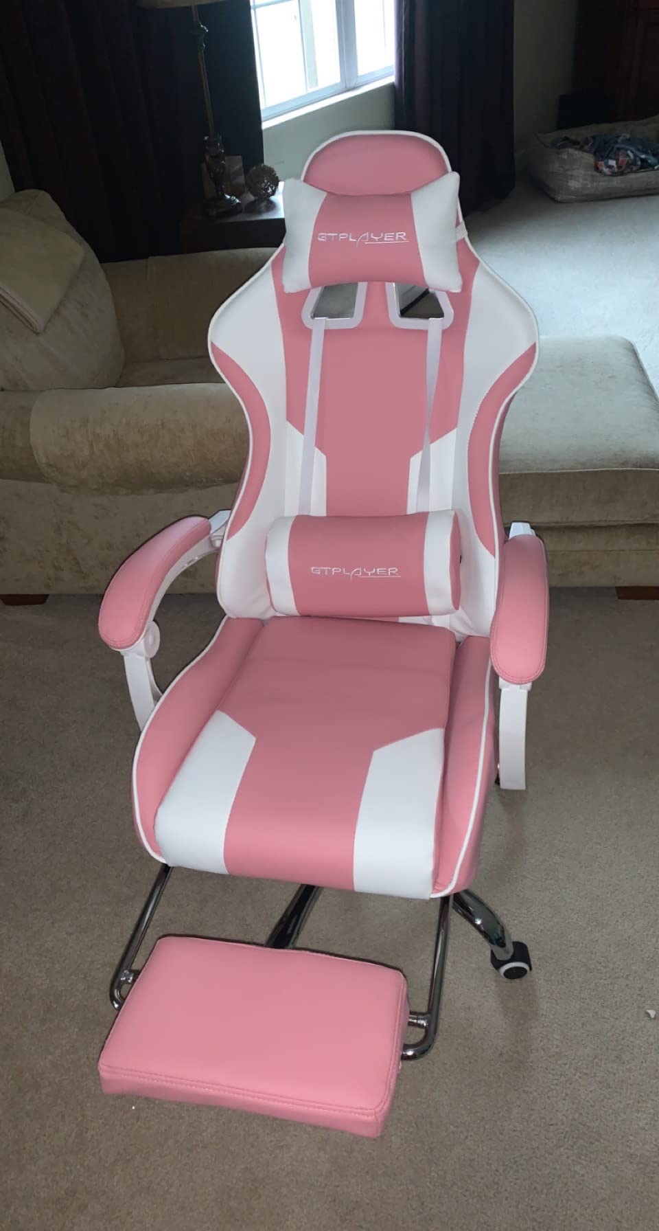 25/mo Finance GTPLAYER Gaming Chair, Computer Chair with Footrest