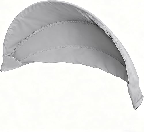 Patikvale 66 Inch Outdoor Daybed Canopy Replacement Cover Waterproof UV Resistant Grey