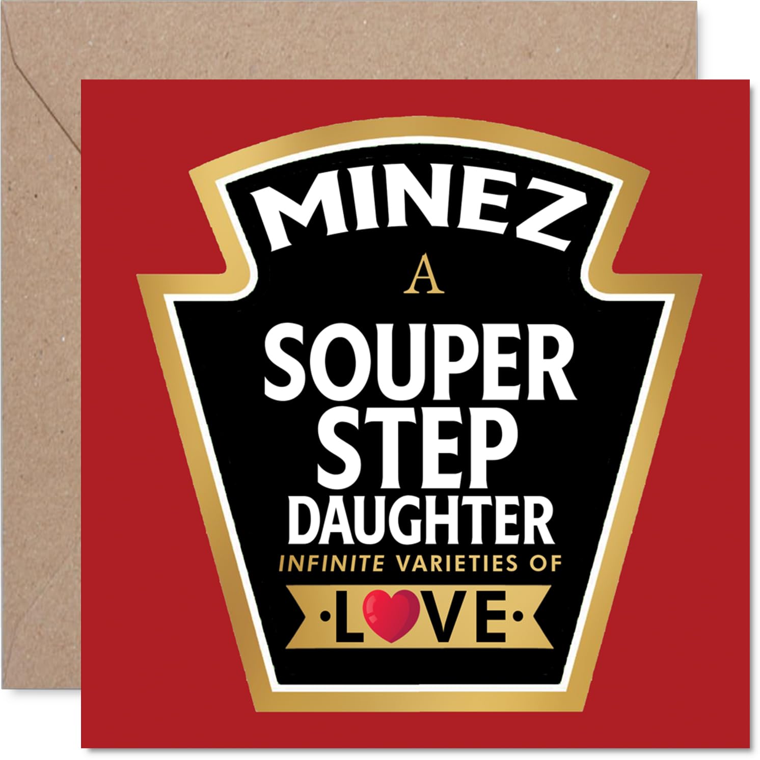 Step Daughter Birthday Card, Souper