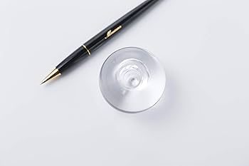 Amazon | Mizutama 水たま ボールペンとガラス製ペンスタンドの