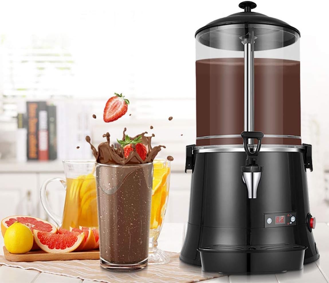 Calentador de bebidas inteligente para cacao, café y leche con termostato ajustable