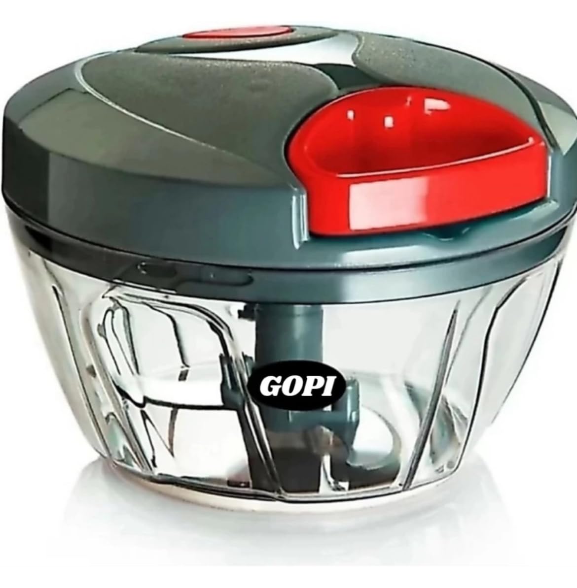 gopi by GopiStore Handy mini chopper Vegetable & Fruit Chopper (450 ML 1 Chopper)-picture-42