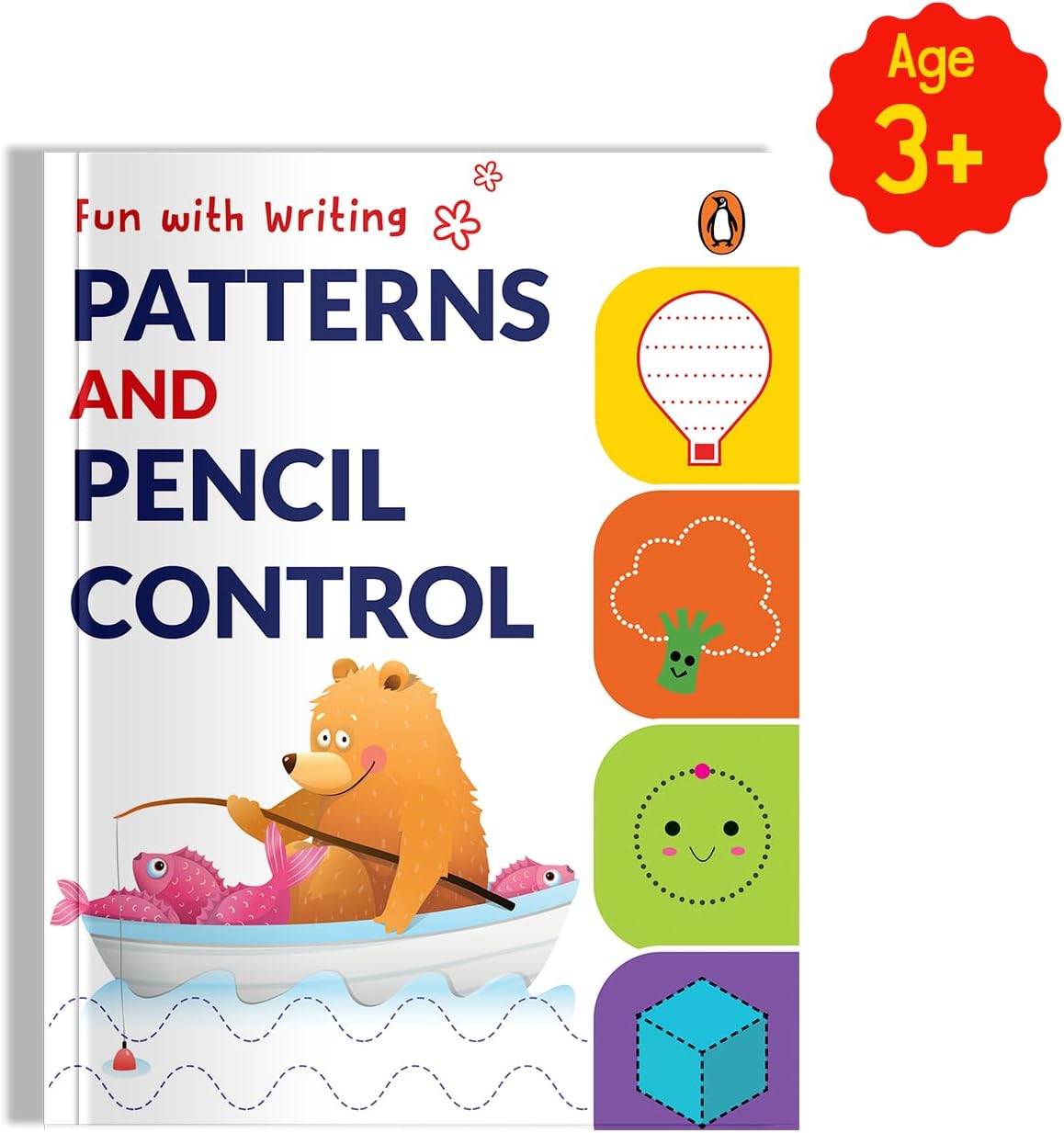 Fun with Writing: Patterns & Pencil Control (Penguin Early Learning Series): First Activity Book to Practice Line Tracing for PreSchool Kids, Toddlers Paperback – 4 April 2024