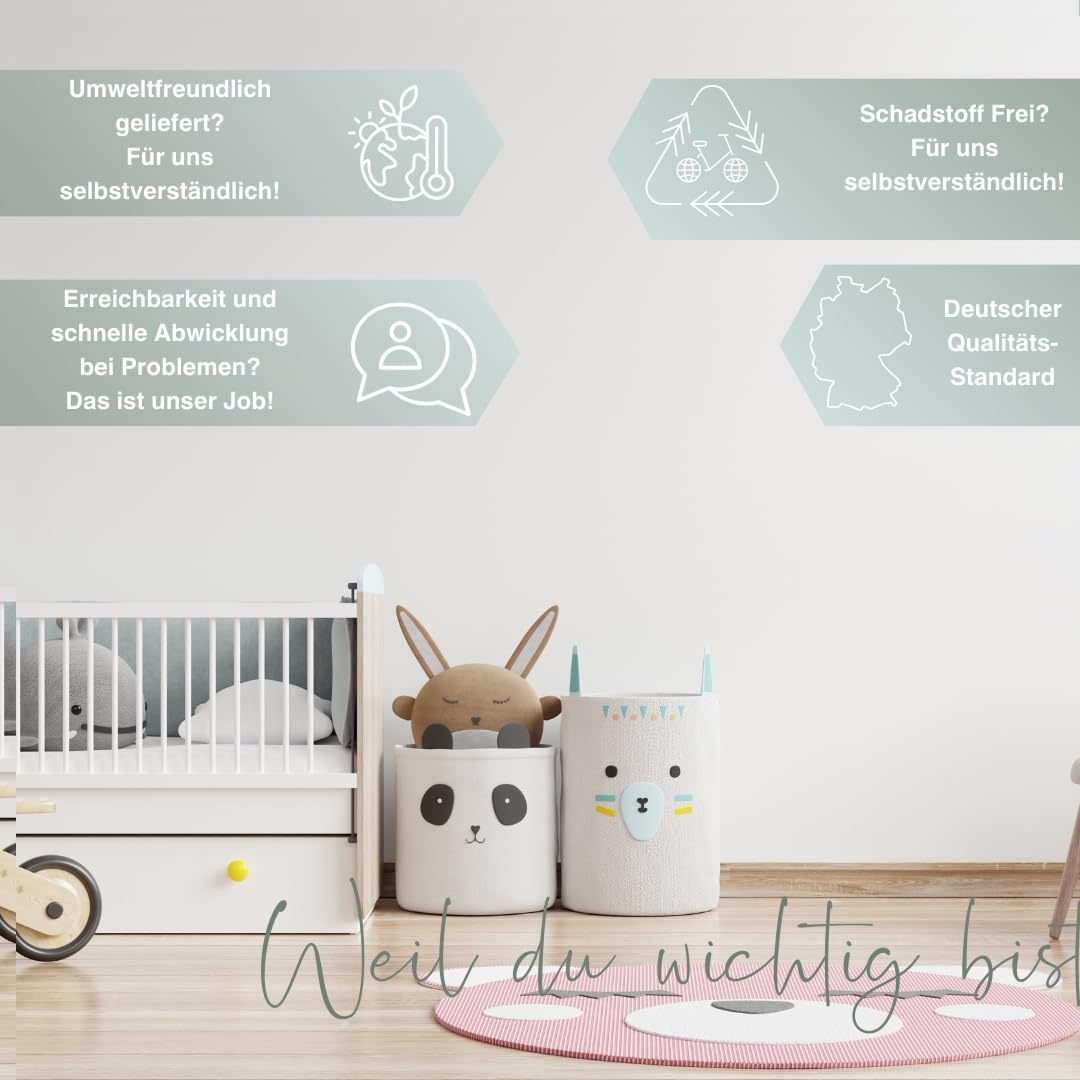 Babykissen/Kinderkissen, Sehr Gut bewertet, Kinderkopfkissen 45x30x8cm, Ökotex Zertifiziert, Nachhaltig, Unabhängig Zertifiziert (6-10 Jahre)