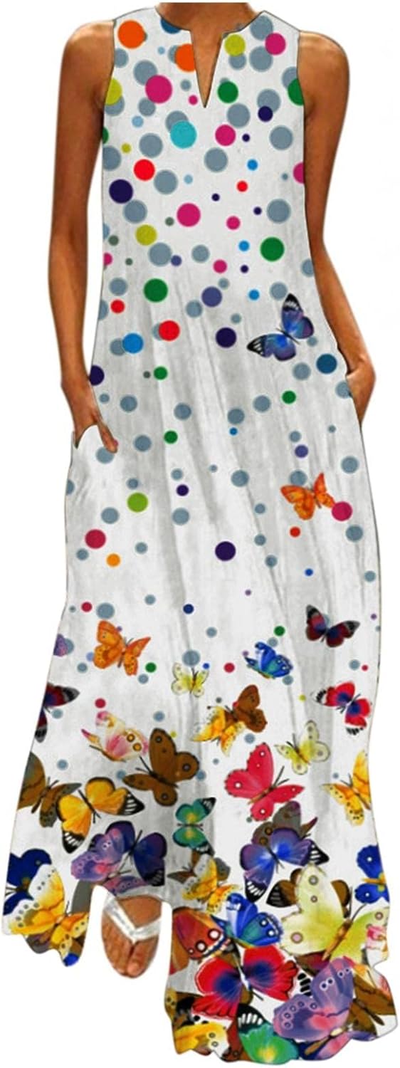 ノースリーブ ワンピース 大きいサイズ マキシワンピース 綿麻 着痩せ ナチュラル リネンワンピース ロング丈 Vネック 花柄 オシャレ ロング ワンピース ゆったり 体型カバー 袖なし ドレス 夏 リゾート 女子会 カジュアル デート Cienciaworld Com ノースリーブ ワンピース 大きいサイズ マキシワンピース 綿麻 着痩せ ナチュラル リネンワンピース ロング丈 Vネック 花柄 オシャレ ロング ワンピース ゆったり 体型カバー 袖なし ドレス 夏 リゾート 女子会 カジュアル デート Cienciaworld Com