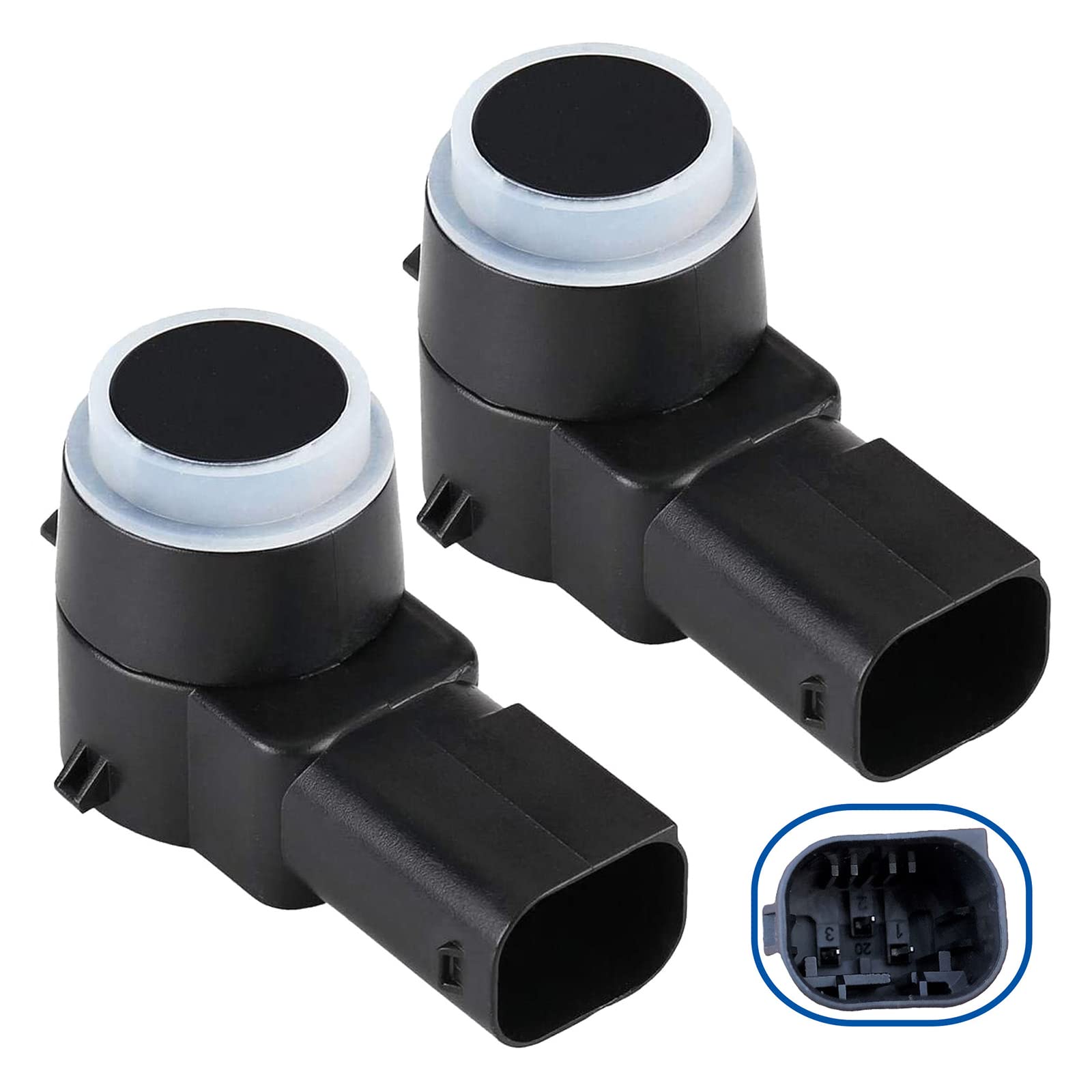 Capteurs Radar de Recul Aide Stationnement Compatible C3 III C4 CACTUS 2008 208 308 II EXPERT PARTNER PROACE - Lot de 2