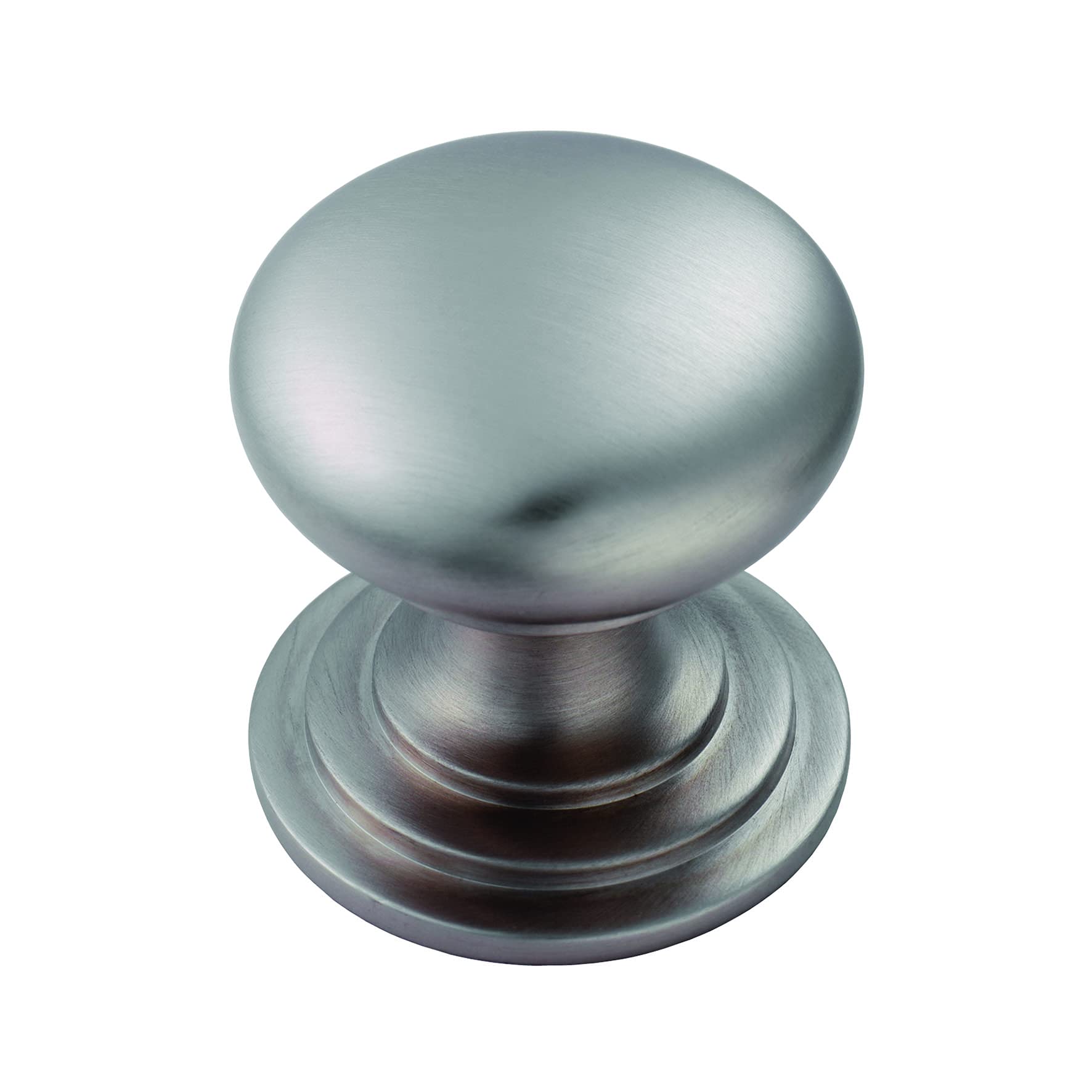 Carlisle Brass Satin Stainless Ftd Victorian Knob (One Piece) 50Mm