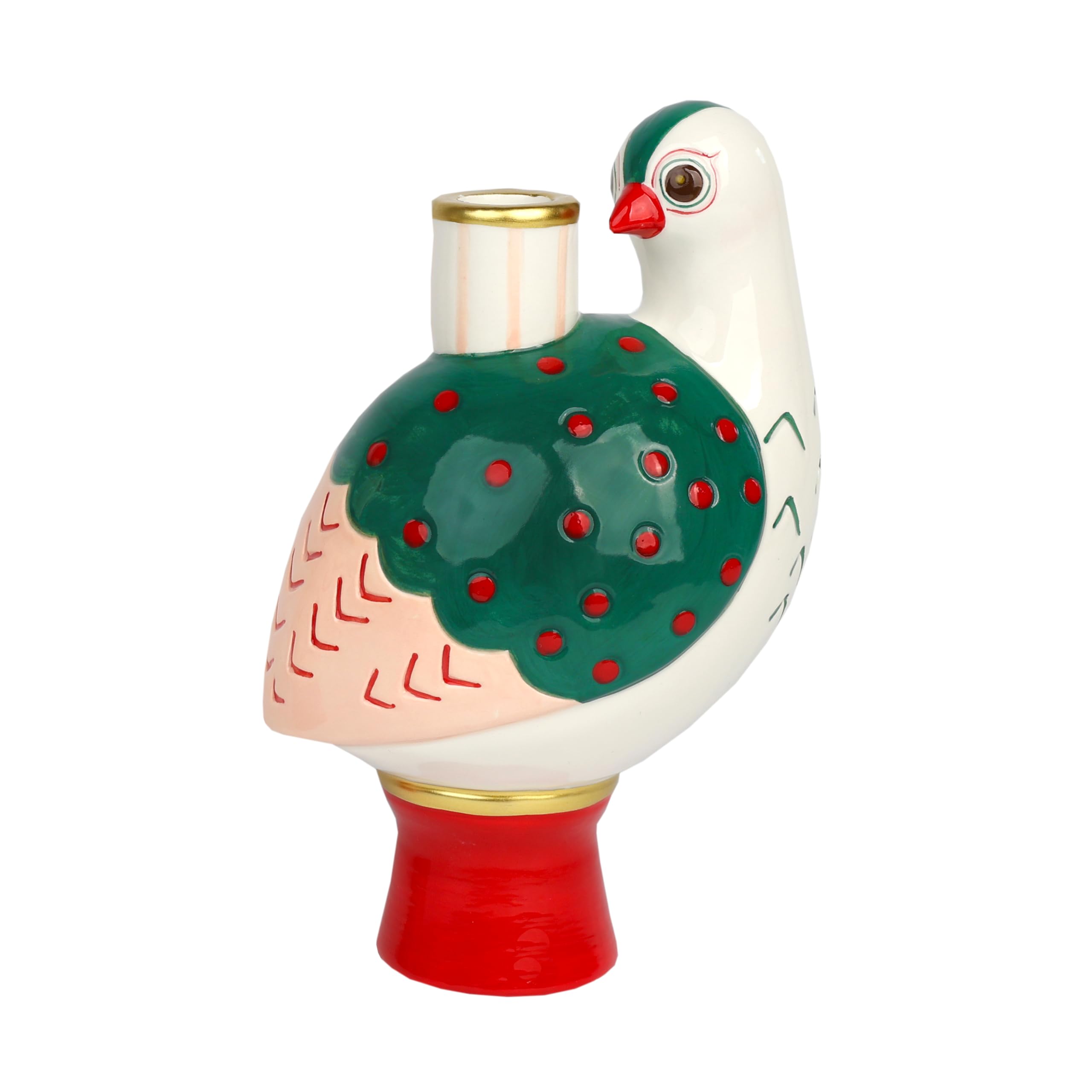 Talking Tables Ceramic Candle Holder 20cm Bird Shaped Candle Stand Candlestick Holder Indoor Outdoor Table Decorations Decorative Centrepiece Candelabra Décor Dinner Party Birthday Wedding Christmas"
