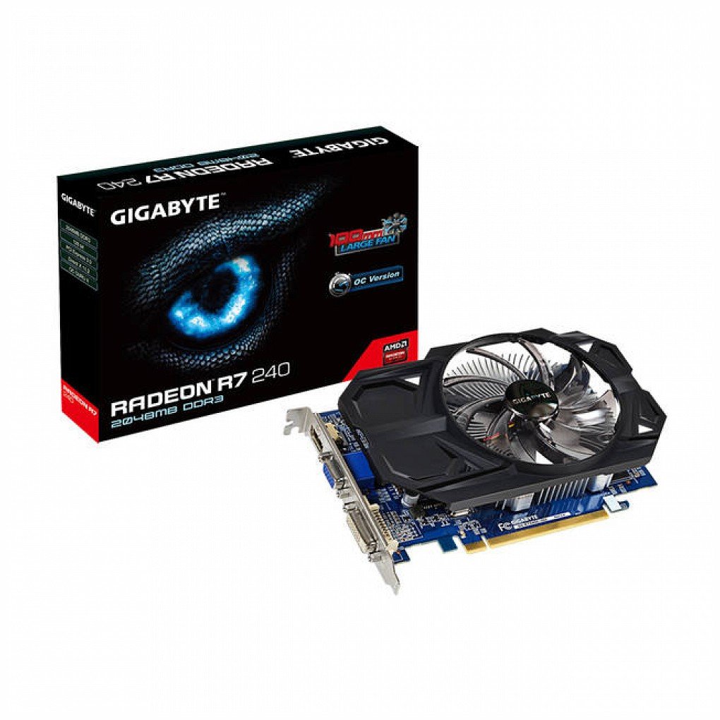 Amazon.com: GIGABYTE AMD Radeon R7 240 OC 2GB DDR3 VGA/DVI/HDMI