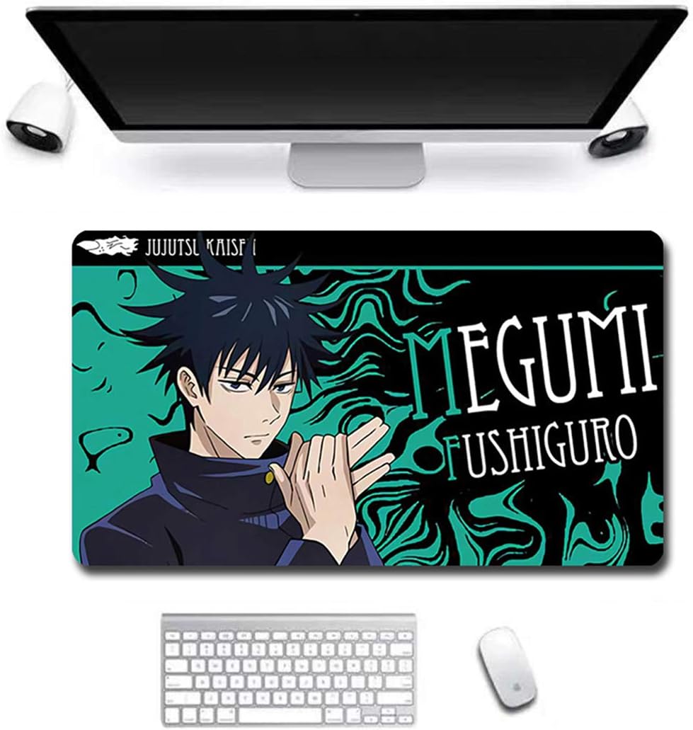 呪術廻戦風 マウスパッド 虎杖悠仁 両面宿儺 伏黒恵 釘崎野薔薇 五条悟 Panda パンダ 疲労低減 滑り止め 人気キャラクター 耐久性が良い 57 以上節約 かわいい 40cm L 70cm おしゃれ アニメ