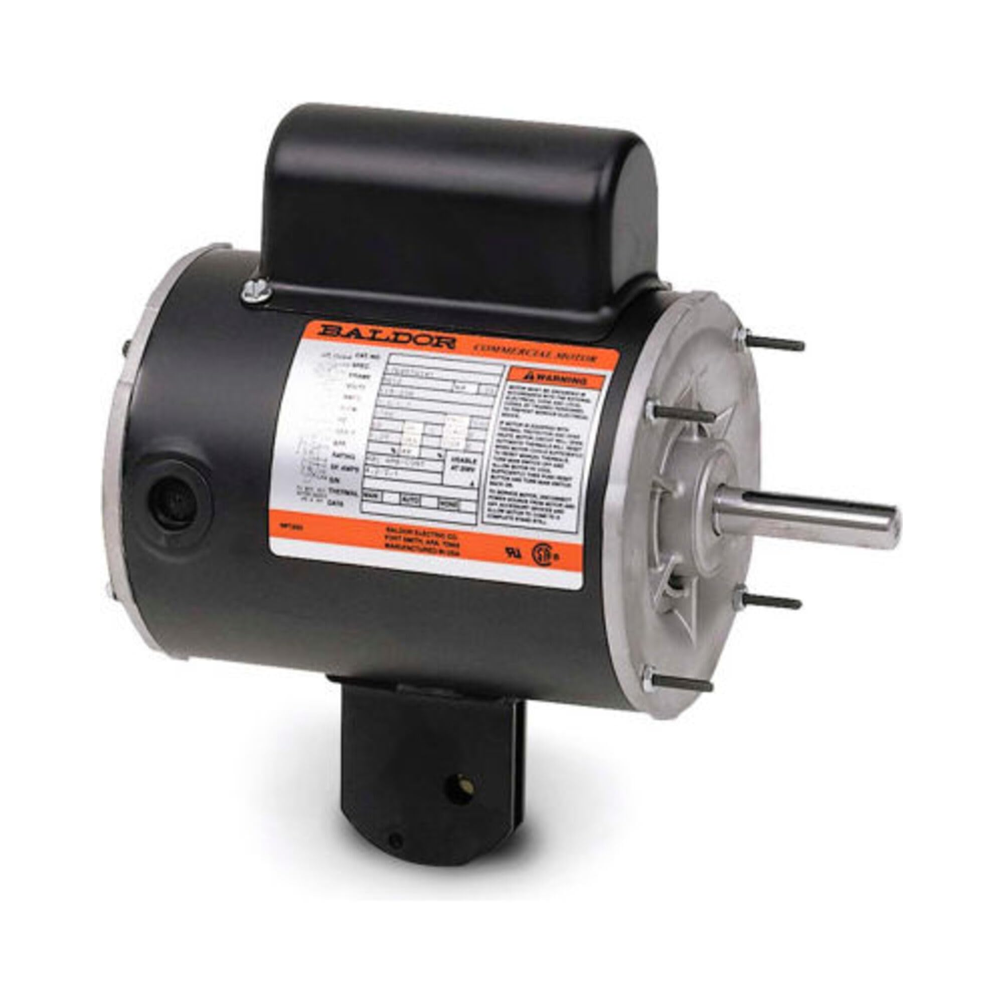 Baldor .25HP,1075RPM,1PH,60HZ,48YZ,3411C,TEAO,F (YPC164A)