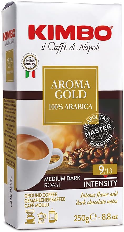 Kimbo Aroma Gold 100% arabica- Ground Coffe