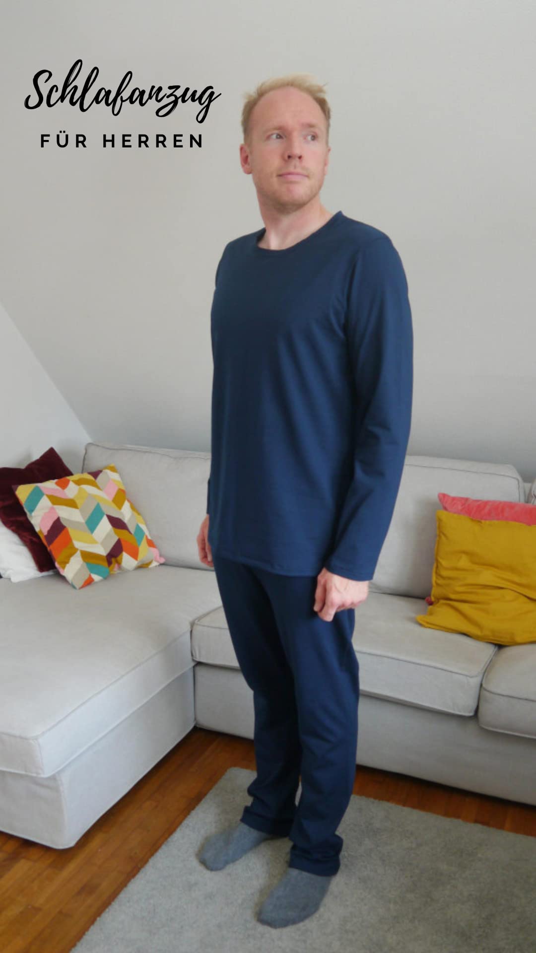 Patron Pantalon De Jogging Homme Pdf Jogga Lillesol & Pelle, En Allemand | Tissus Hemmers