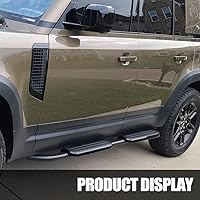 Vista 2 de Snailfly Estribos laterales aptos para Land Rover Defender 110 130 L663 4DOOR 2020 2021 2022 2023 2024 2025 2026