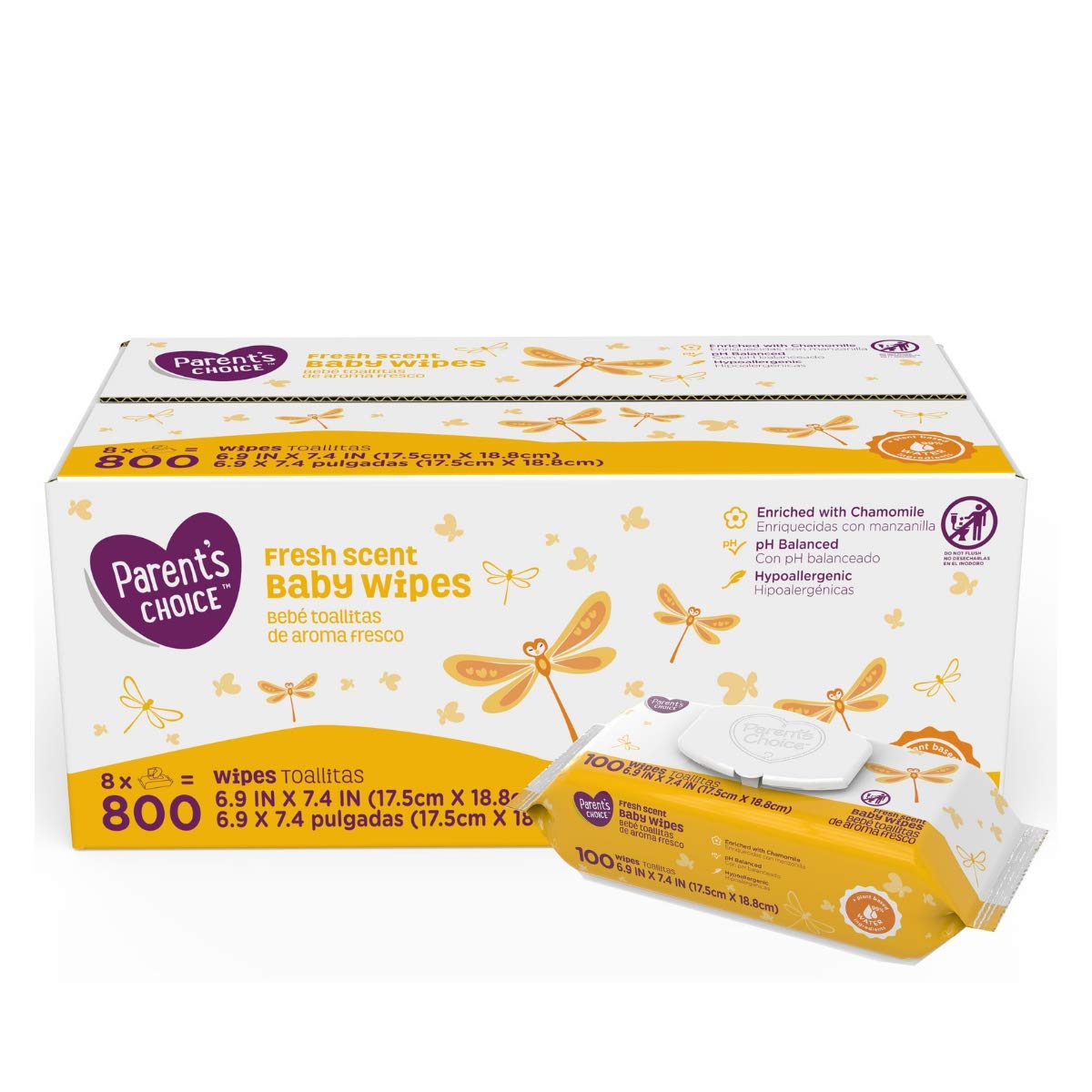 parents choice baby wipes