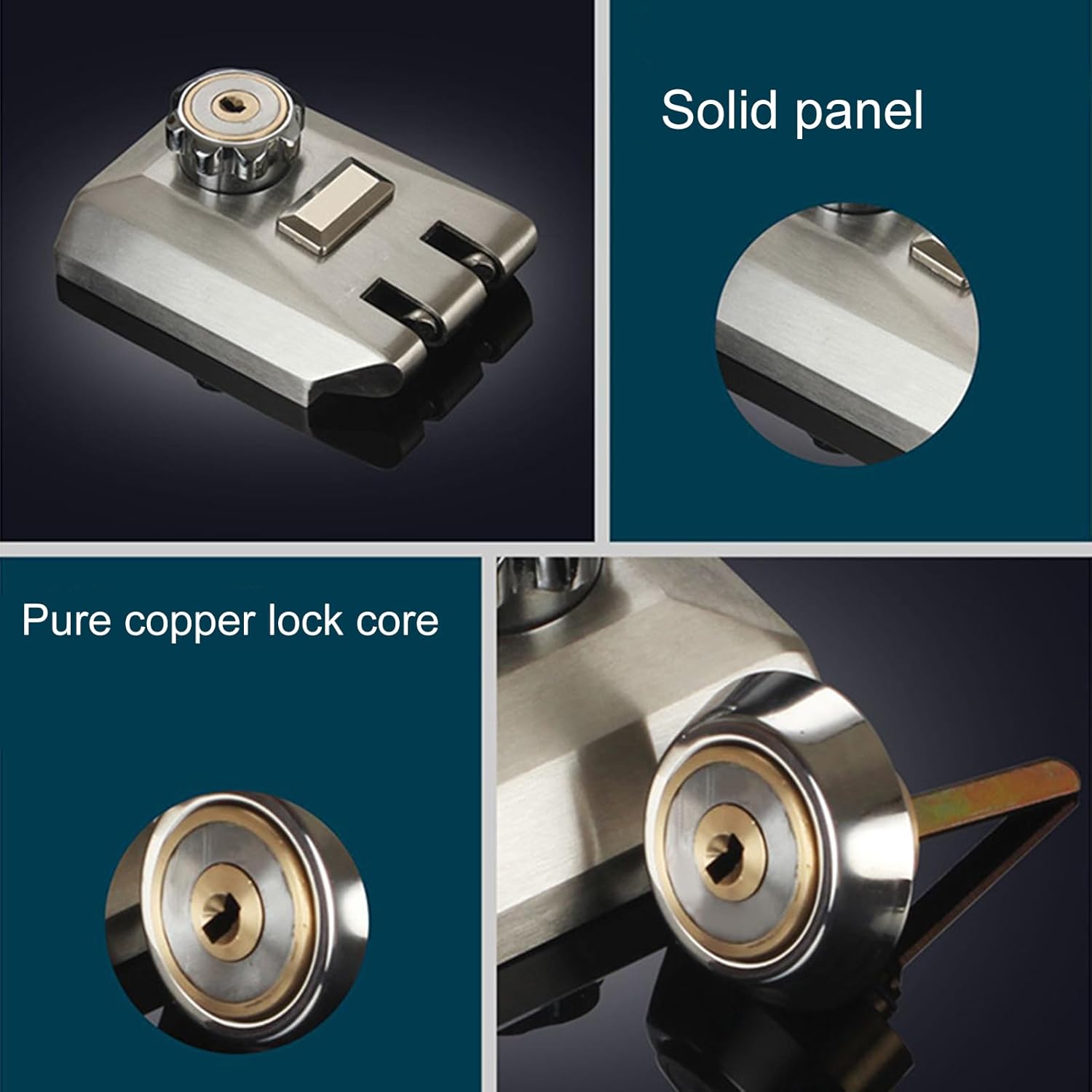 単一シリンダーはハードウェアの容易な取付けが付いている外側のドアの頑丈な盗難防止をロックします