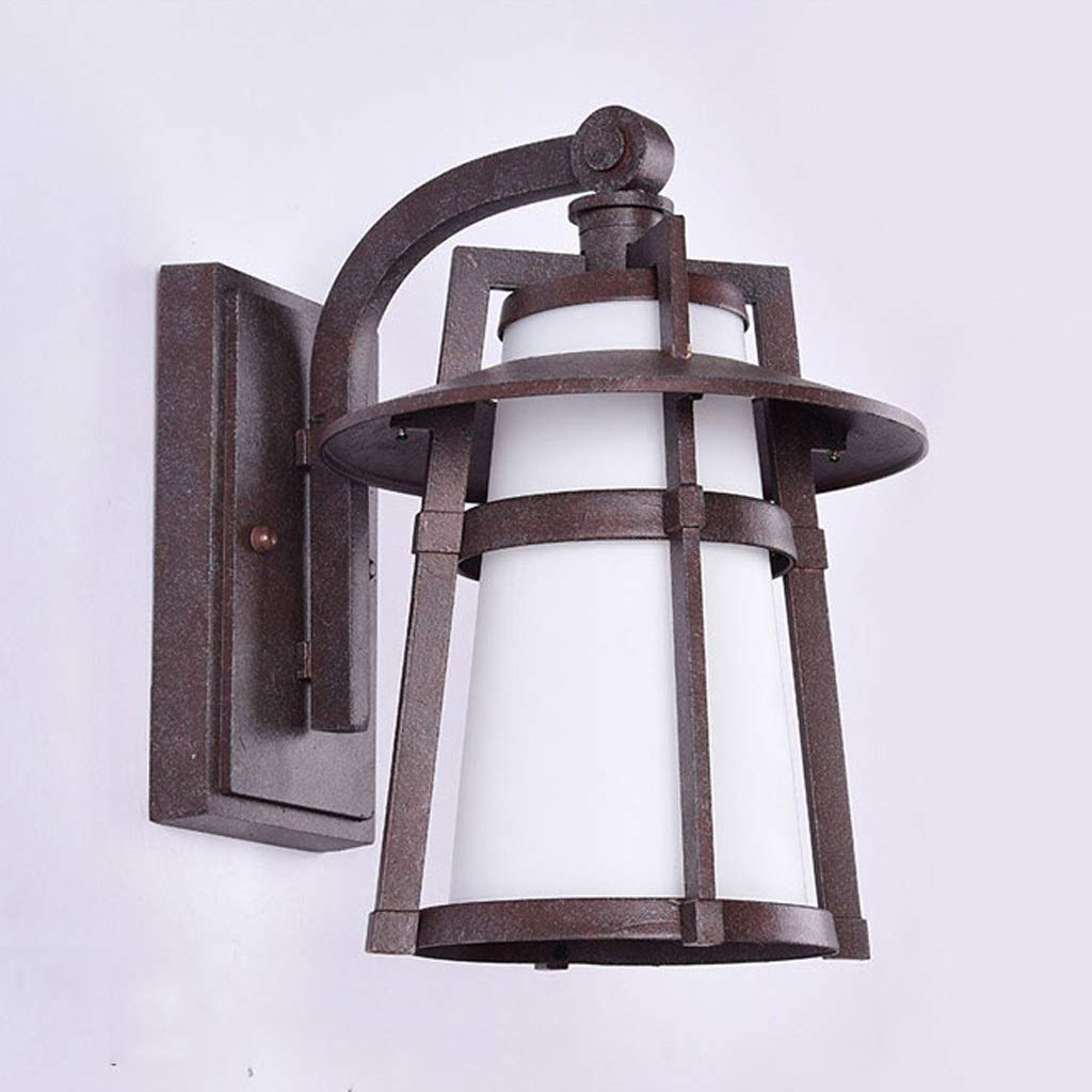 VDOQTLJT Outdoor Wall Light Waterproof Vintage Lamp Europe Garden Balcony Sconce Retro Rainproof Courtyard Lights