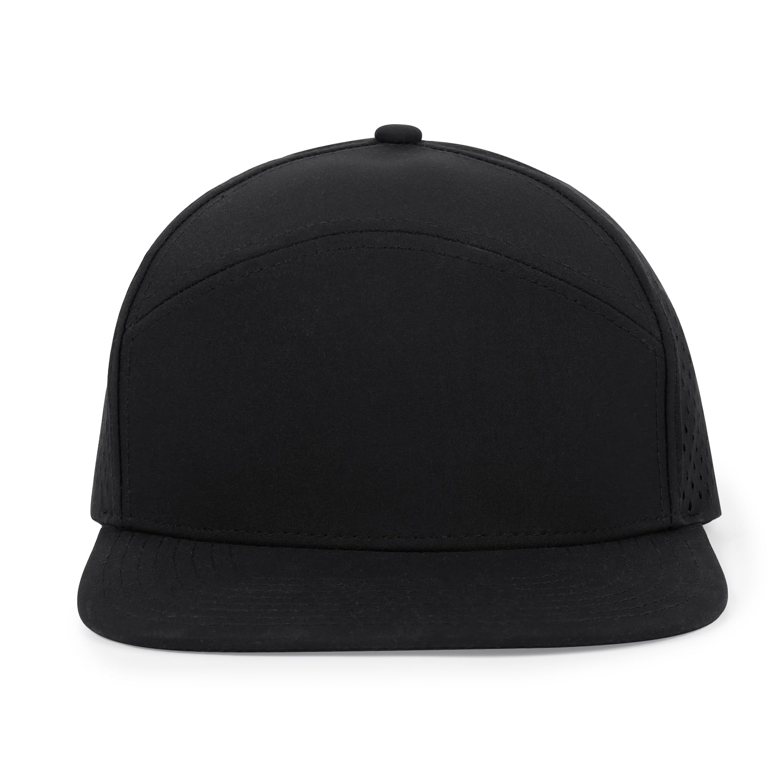Casquette de baseball à séchage rapide à bord plat Snapback Chapeau de protection contre le soleil et la pluie Chapeau de golf pour homme et femme