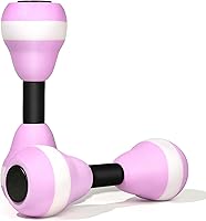 Vista 10 de VIDELLY Juego de mancuernas de espuma para ejercicio acuático, 2 piezas, equipo aeróbico acuático para pérdida