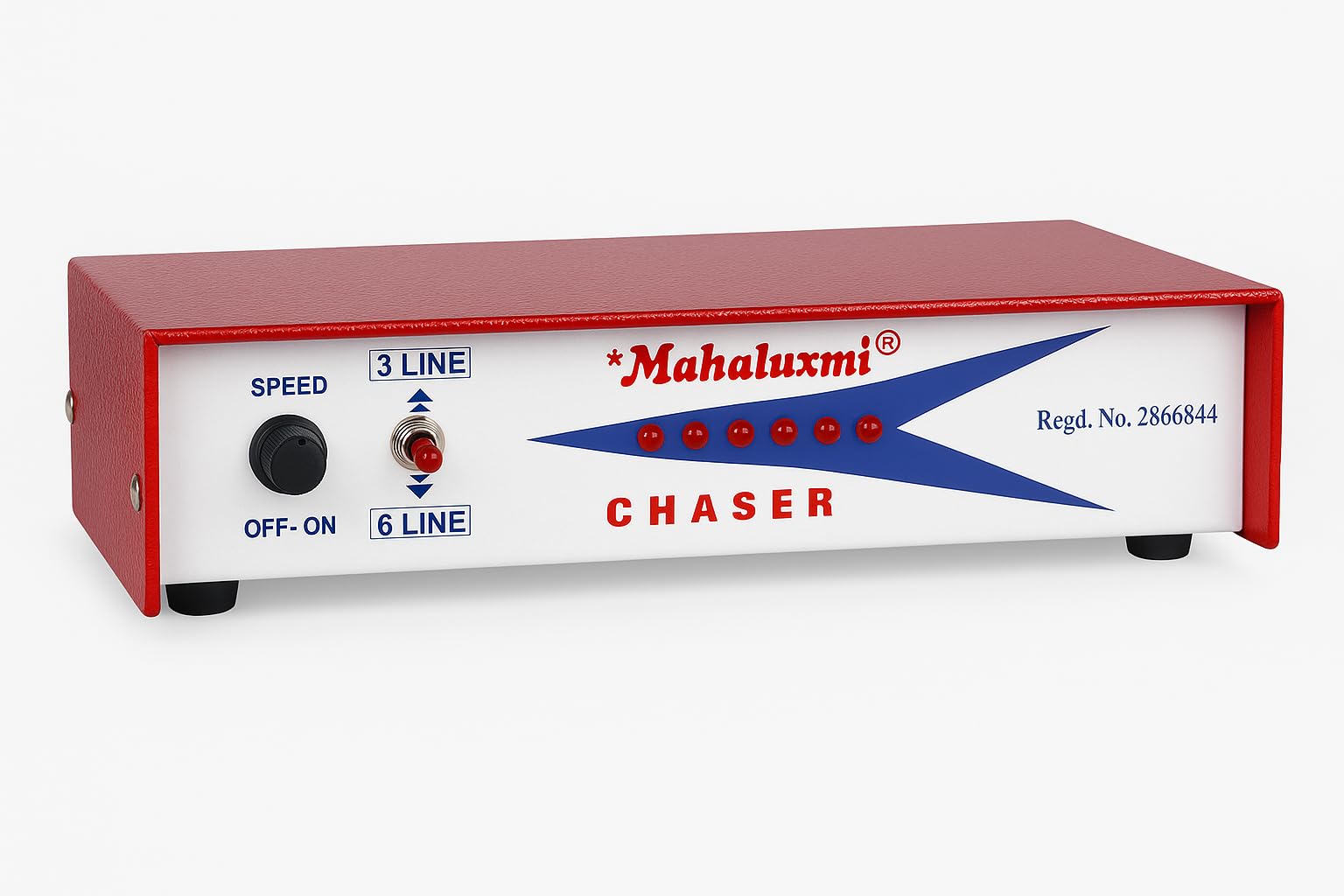 Mahaluxmi 6 Line Action Chaser 2000 Watt Per Channel (Multicolour)-picture-30
