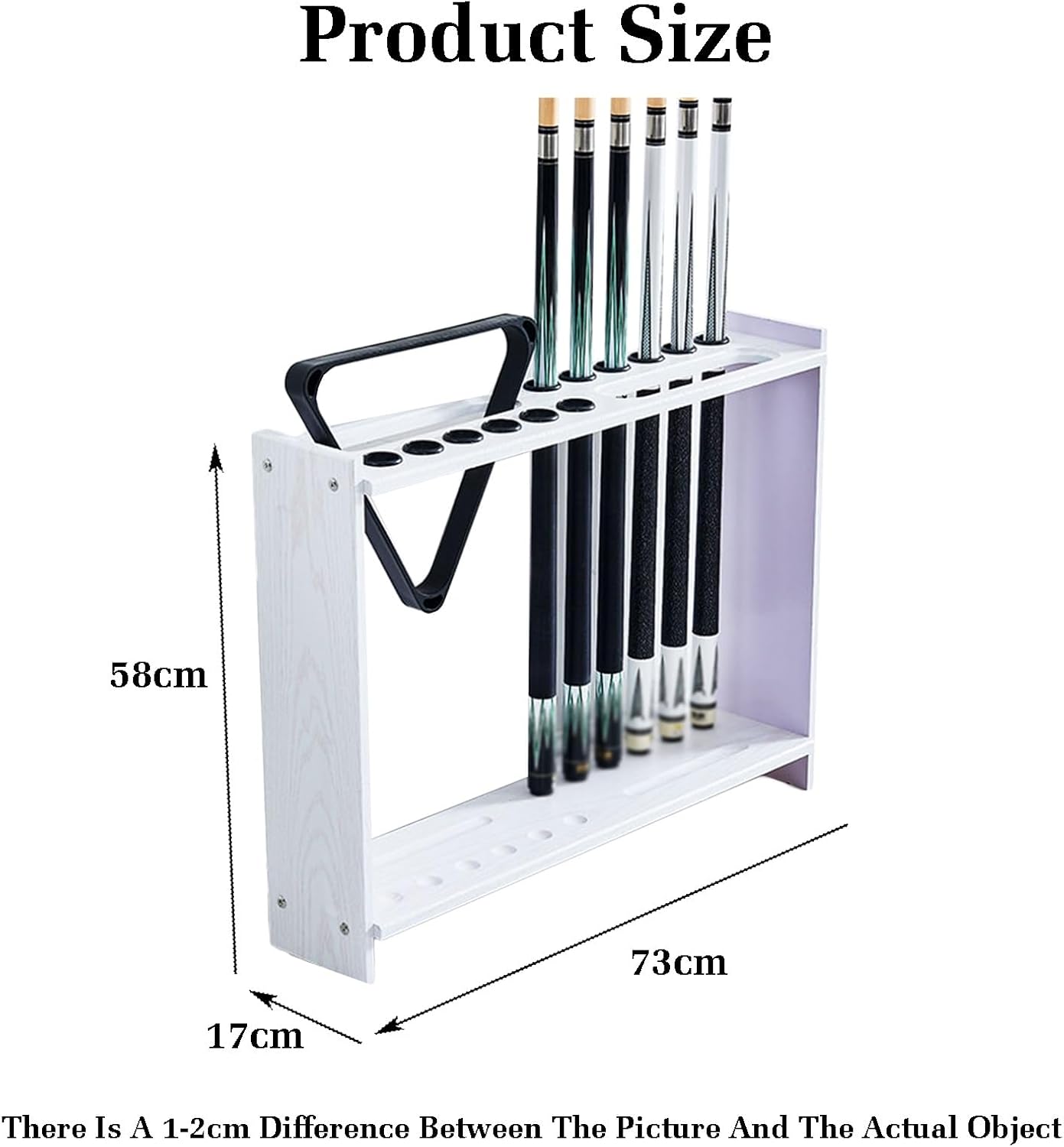 Pool Cue Storage Rack,Billiard Pool Cue Holder,Floor Stand Billiard Pool Cue Racks,Fishing Rod Storage Rack,Holds 12 Cue,for Billiard Room Game Room Club Pool Table Access