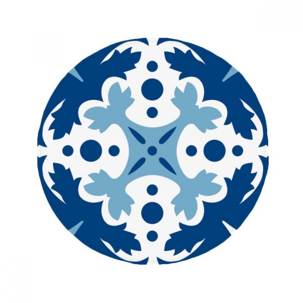 Tapis bleu Talavera déco florale pour habiller votre cuisine ou salon