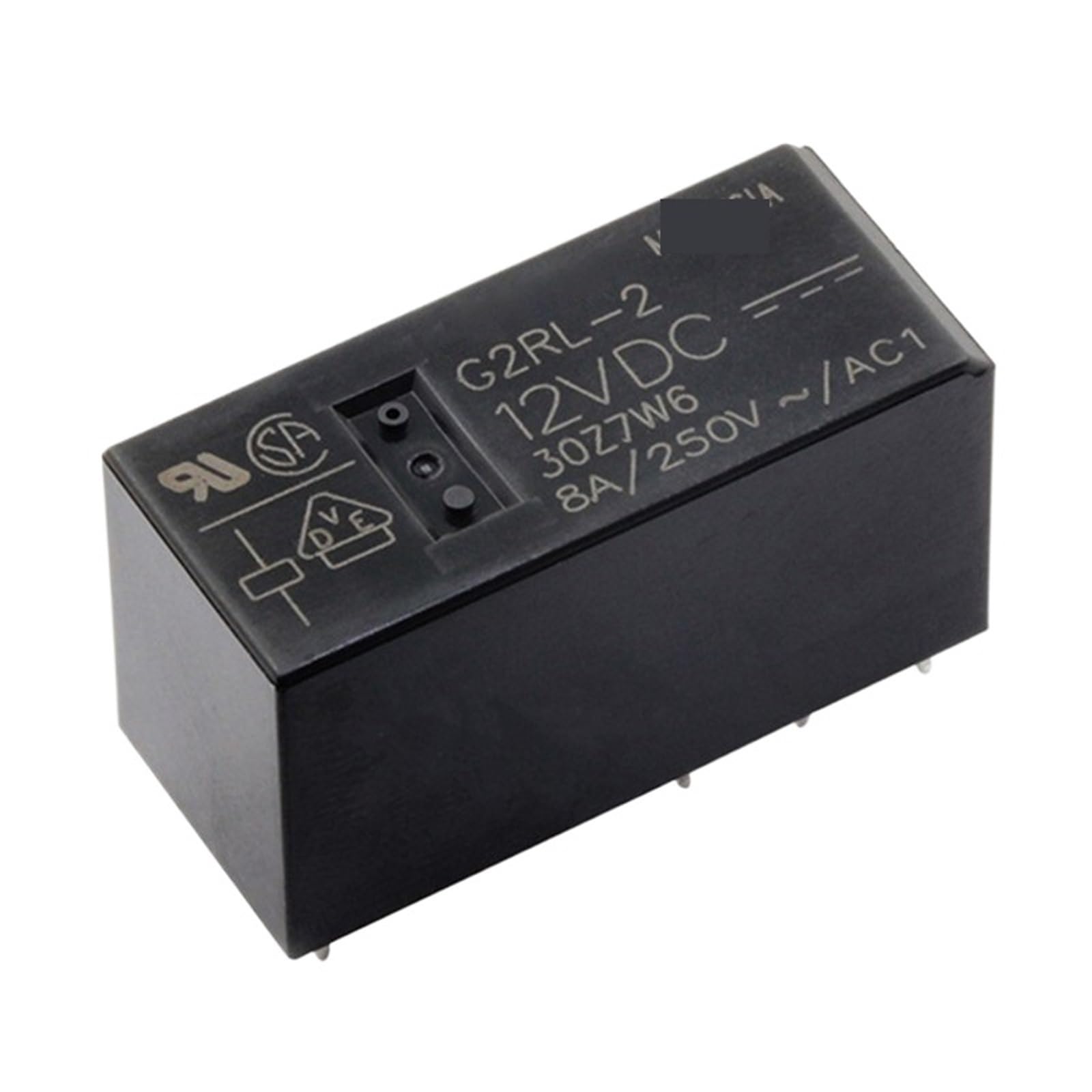 Relais G2RL-2-24VDC bistable 8 pin double contact pour automates industriels