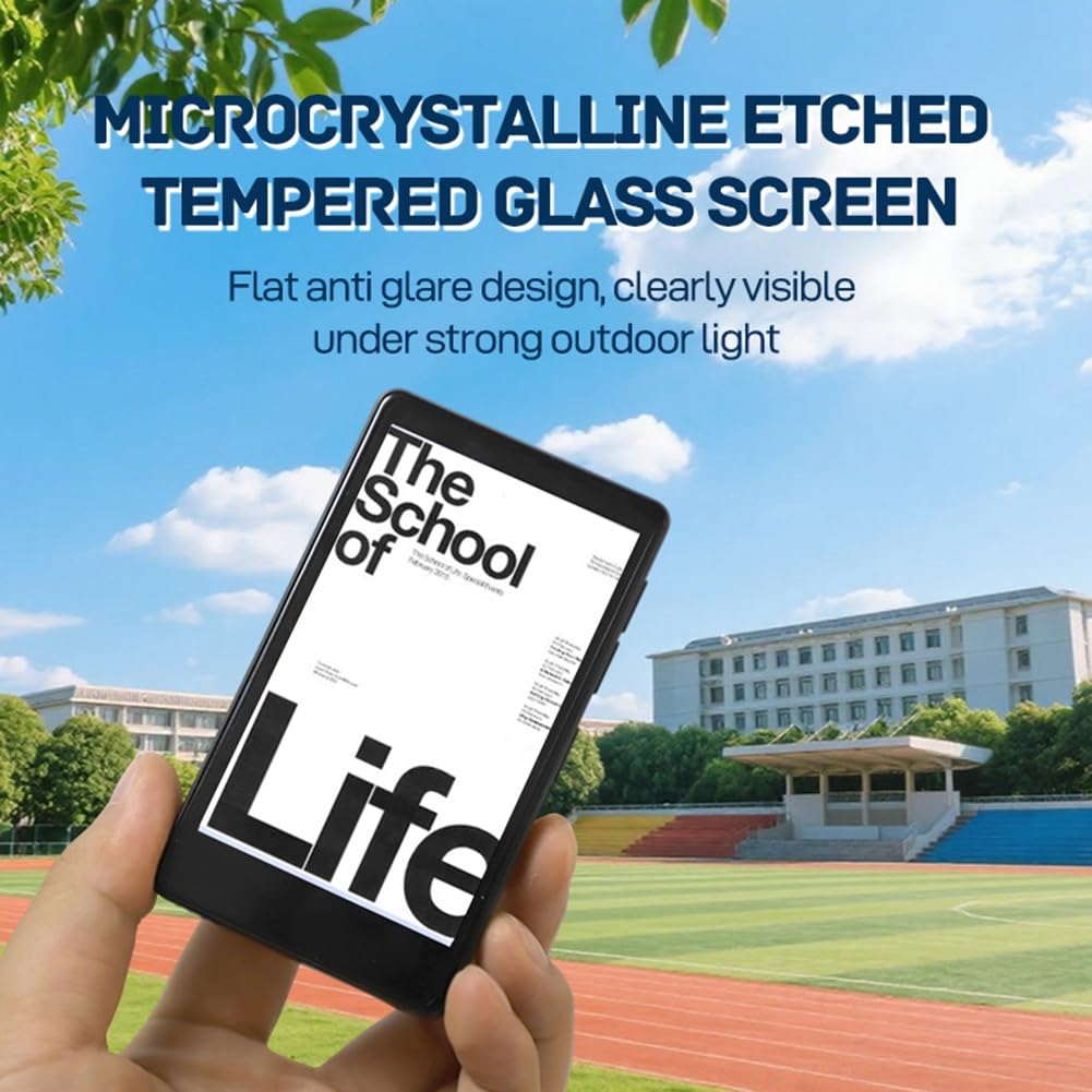 Lector Inteligente con Protección Ocular, Pantalla en Escala de Grises, Pantalla en y Negro, Aprendizaje Audiovisual Universal.