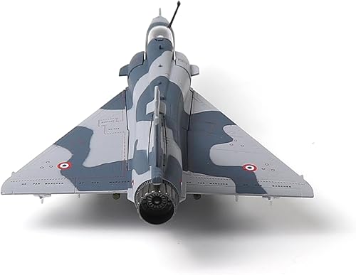 Miniatura 8 de Dassault Mirage 2000 1100 - Kits de modelo de avión de metal con soporte de combate de la fuerza aérea francesa de aleación fundida a troquel modelo