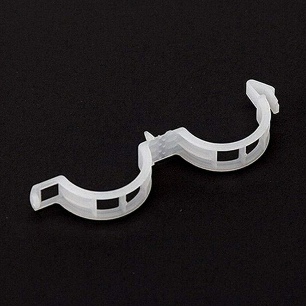 Vegetable Clips, 150PCS Plant Support Clips White Repeated Use Trellis Clips For Vine Vegetables,Tomato Trellis Clips