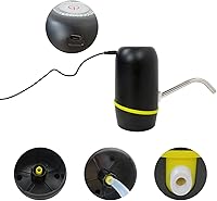 Vista 2 de Dispensador de agua para botella de 5 galones, bomba eléctrica inteligente, bomba de agua portátil para botellas de 2 5 galones, agua rápida