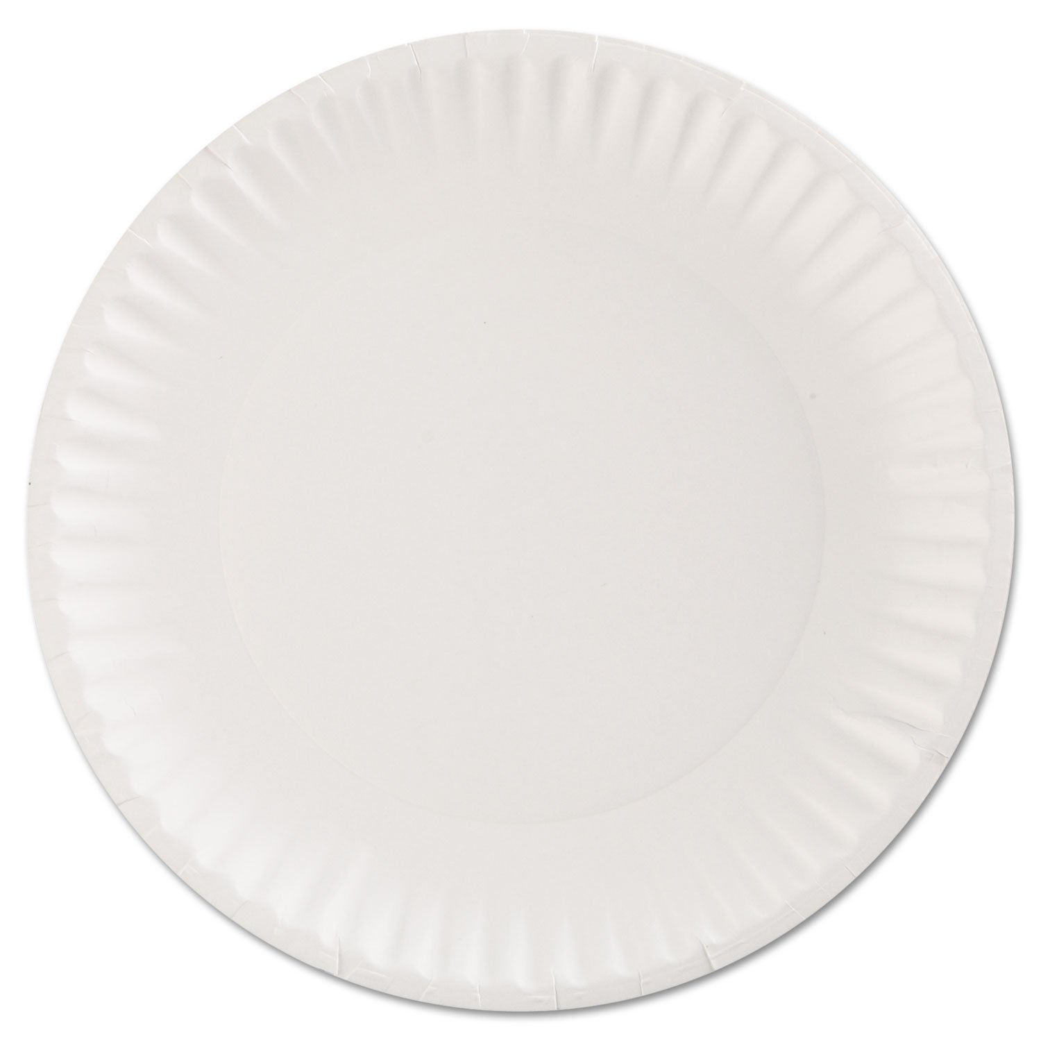 AJM AJMPP9GRA Green Label Paper Plates, Microwavable, 9" Diameter (Pack of 100)