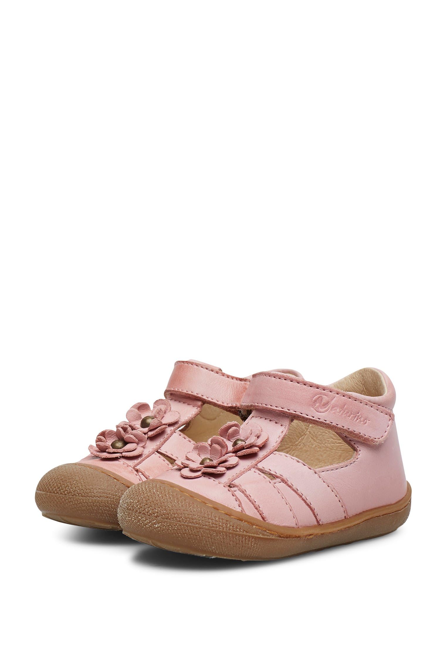 Naturino MAGGY-Halb geschlossenen Sandale mit applizierten Blüten