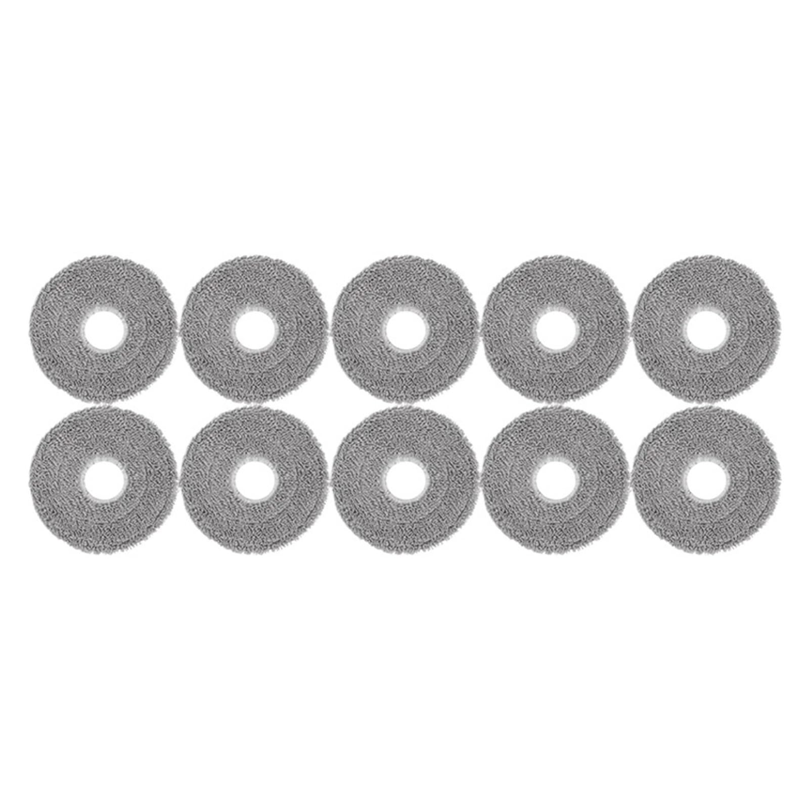 Eezii Set 5 Mop Cloth For Xiaomi Robot Vacuum,Compatible Forxiaomi，X10 X20 Max,Compatible Fordreame， L20 Ultra L30 Ultra L10s Pro Ultra X40 Ultra Parts(Set 5)