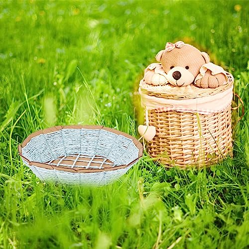 Freebloss 12 Set Woven Basket Kit Colorful Woven Storage Basket Diy Woven Bowls Basket Making Kit For Beginner Home Decoration #TOP4