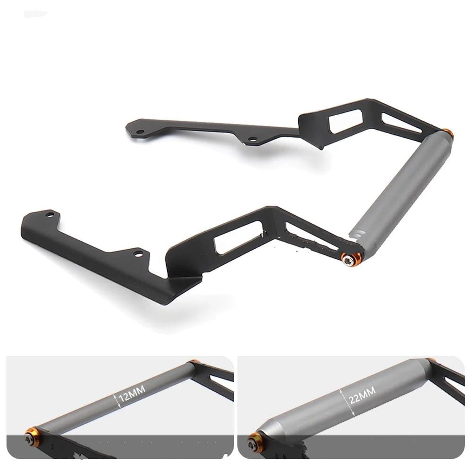 Support De Fixation Téléphone Et GPS pour Moto pour Aprilia SRGT 200 SR GT200 GT 2022 - sur La Colonne Direction Extension Guidon Phone D'extension Adaptateur(22 mm)