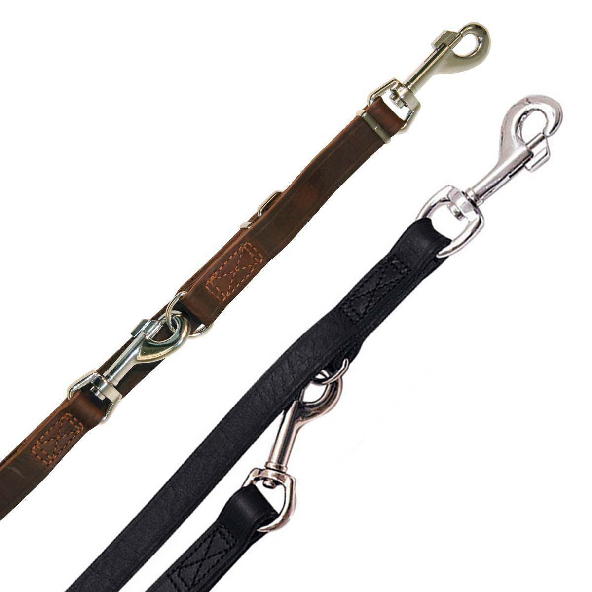 Kerbl Rondo Riveted Training Lead, 22 mm/ 240 cm, Brown