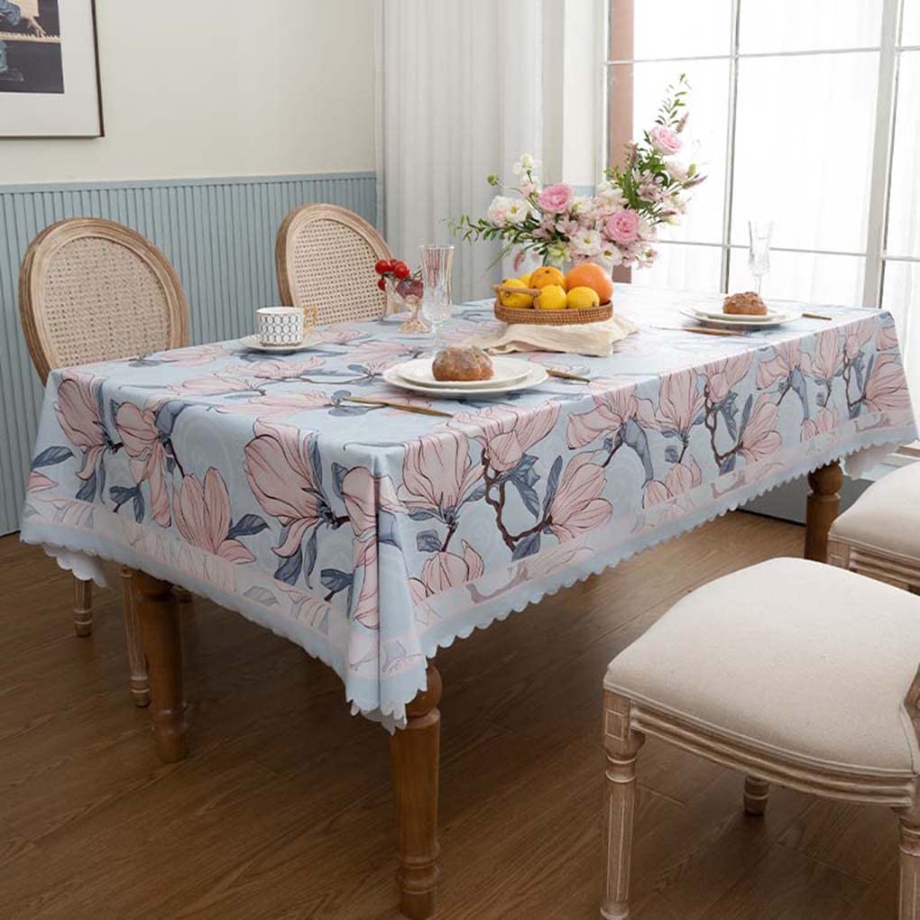 Amazon｜テーブルクロス ビニール 正方形 135x135㎝ 花柄 ヴィンテージ