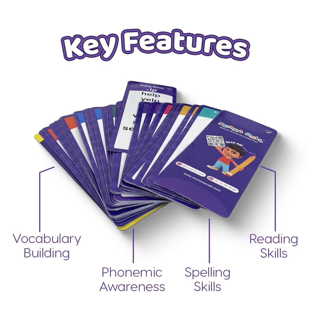 Phonics Flashcards for Kids - Ages 3-8 -4
