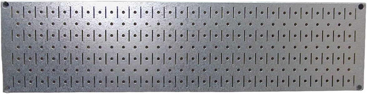 Horizontal 32in Wide x 8in Tall Single Pegboard