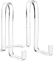 Vista 7 de Plymor Caballete de exhibición estilo cinta de acrílico transparente