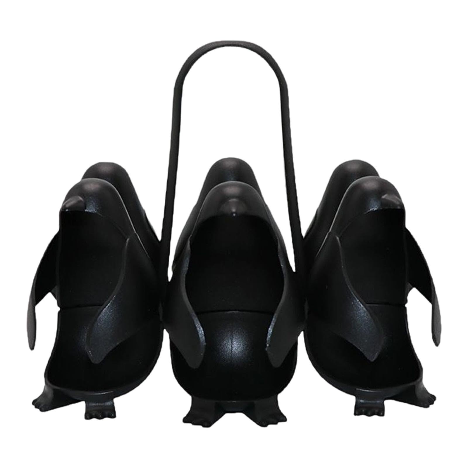 Boiled Egg Cooker Party Kitchen Gadget Steaming Eggs Housewarming Egg Holder Black-image-12