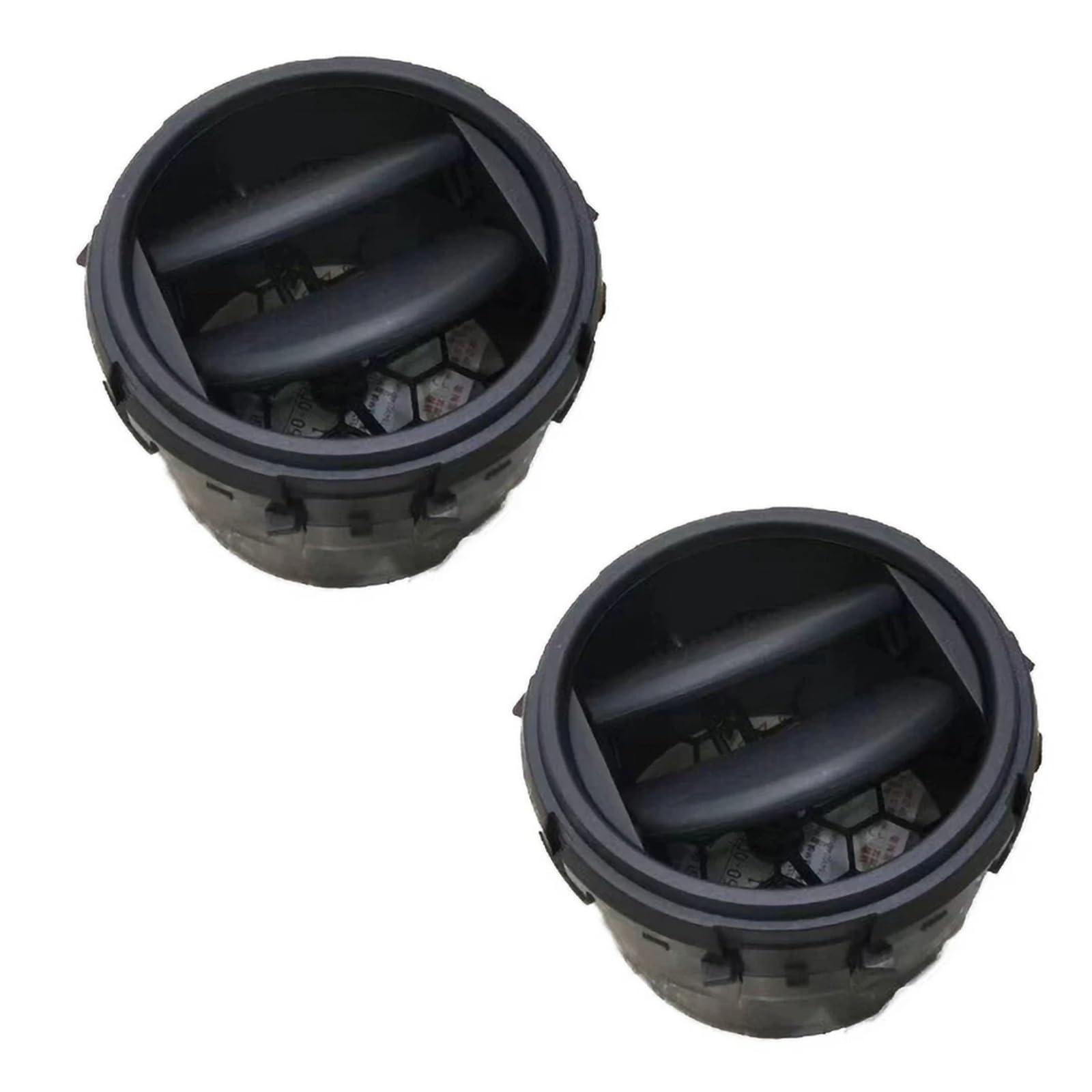 Bocchetta Aria Condizionata Per Toyota Per Yaris 2008 2009 2010 2011-2013 Centro Dash A/C Uscita Air Vent Pannello Uscita Aria Copertura Ricambio Cruscotto Strumento Auto Presa D'Aria(Middle Gray)