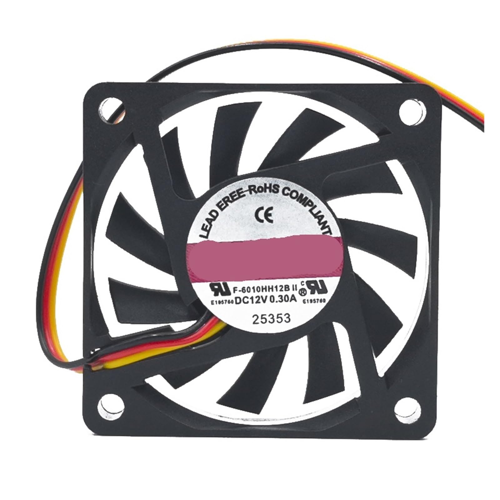 OKEWGHFL F-6010HH12B 12V 0.30A 6010 60 * 60 * 10 mm COOLING FAN