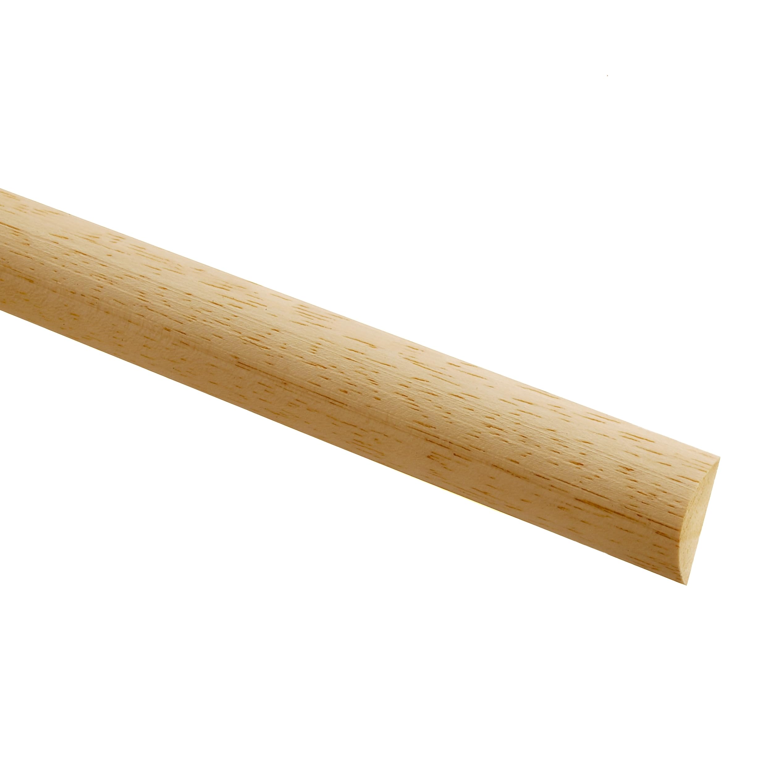Half Round Dowels Fluted Furniture Semi Circle Wood Trim Craft Poles (10, 90cm)