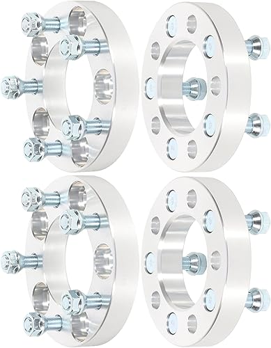 ECCPP Espaciador de rueda de 4 x 1 pulgada de 5 x 4.5 a 5 x 4.5 0.197 x 4.500in a 0.197 x 4.500in de distancia para Mach 1 Explorer 1981-2011 para