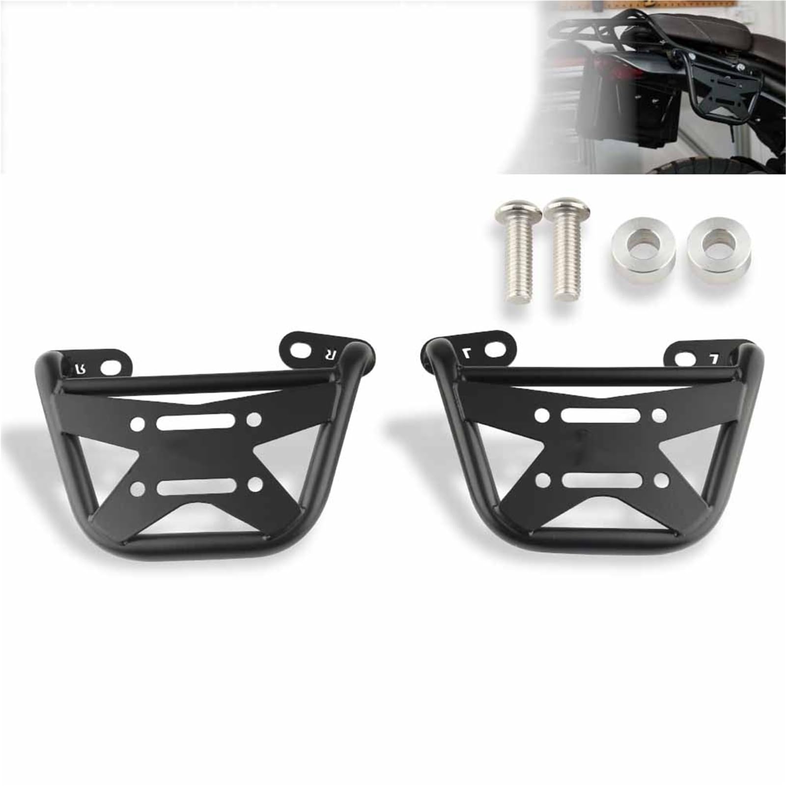 Support De Sac Latéral Gauche pour Triumph Speed ​​400 Scrambler 400X 2023 – 2025, Vitesse T4 2024, Coffre Droit
